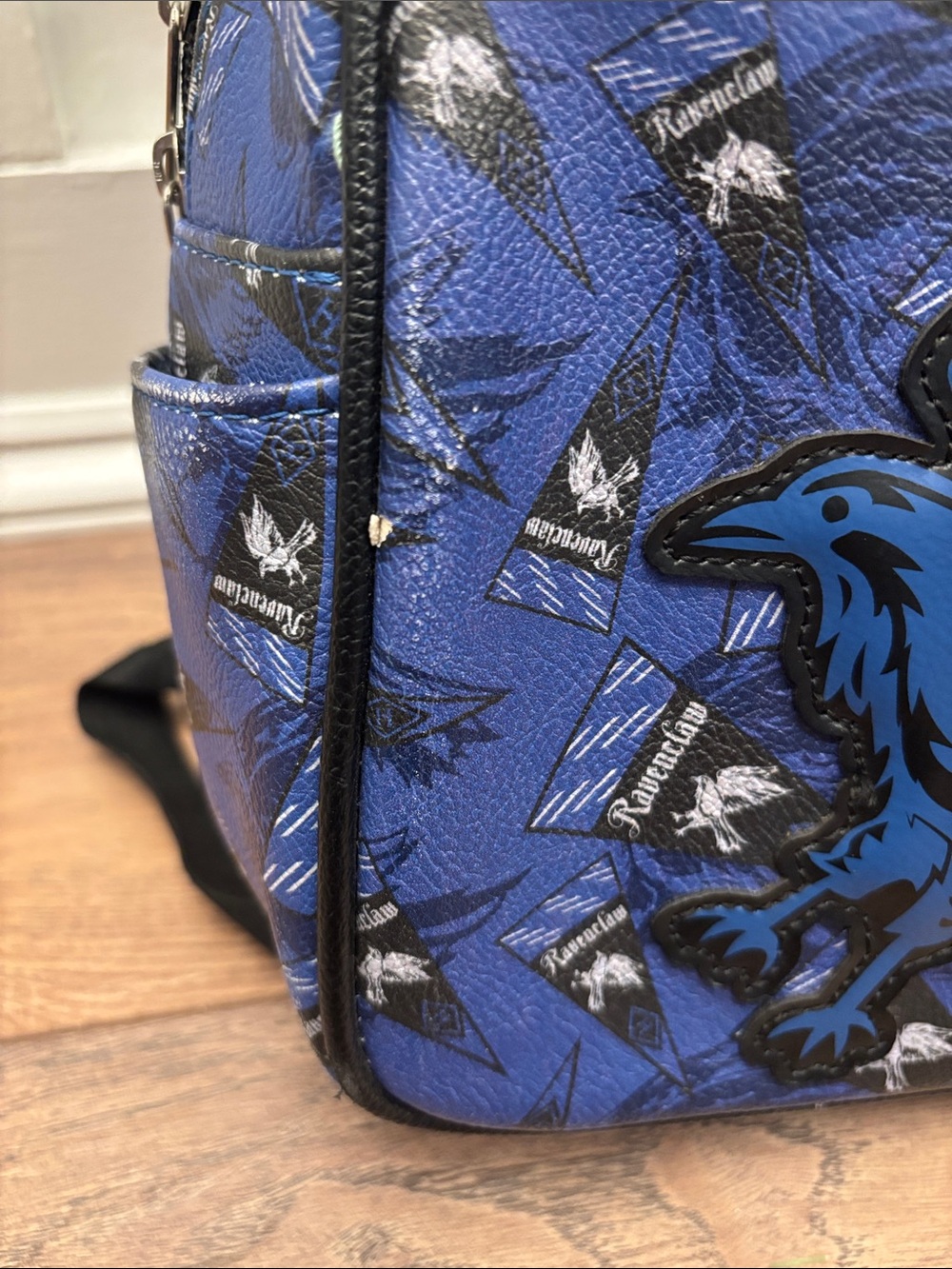 Harry Porter Ravenclaw Loungefly Mini Backpack - Picture 3 of 7